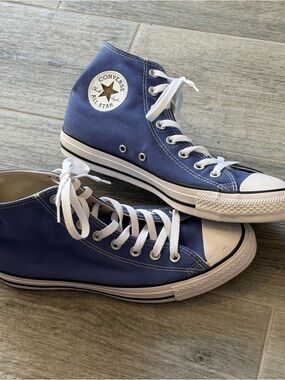 Converse Chuck Taylor All Star Hi B GRADE Navy Blue White Mens 8
Women's 10